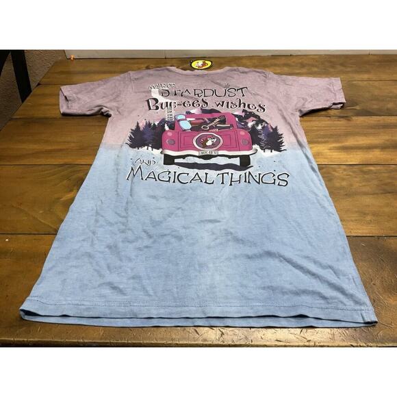Buc-ee’s T-Shirt Stardust Wishes Size Adult Small Tags•Sticker NWT - Picture 9 of 11